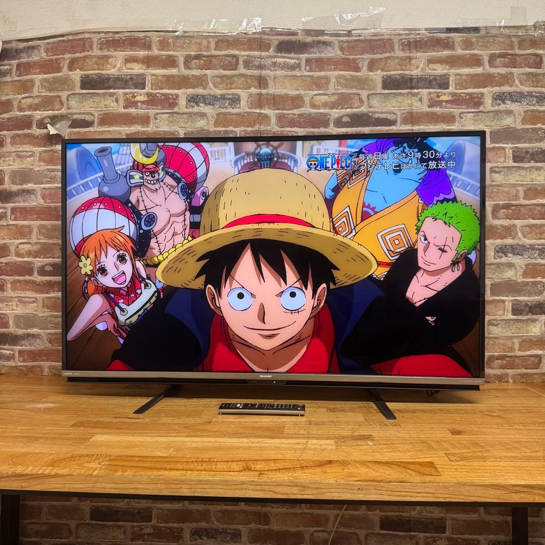 シャープ 50V型 4K液晶テレビ AQUOS LC-50US45 動画アプリ○