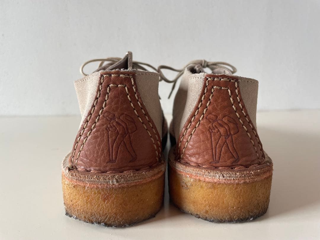 美品◎UK製 クラークス デザートトレック サンドスウェード US6 GB4◎