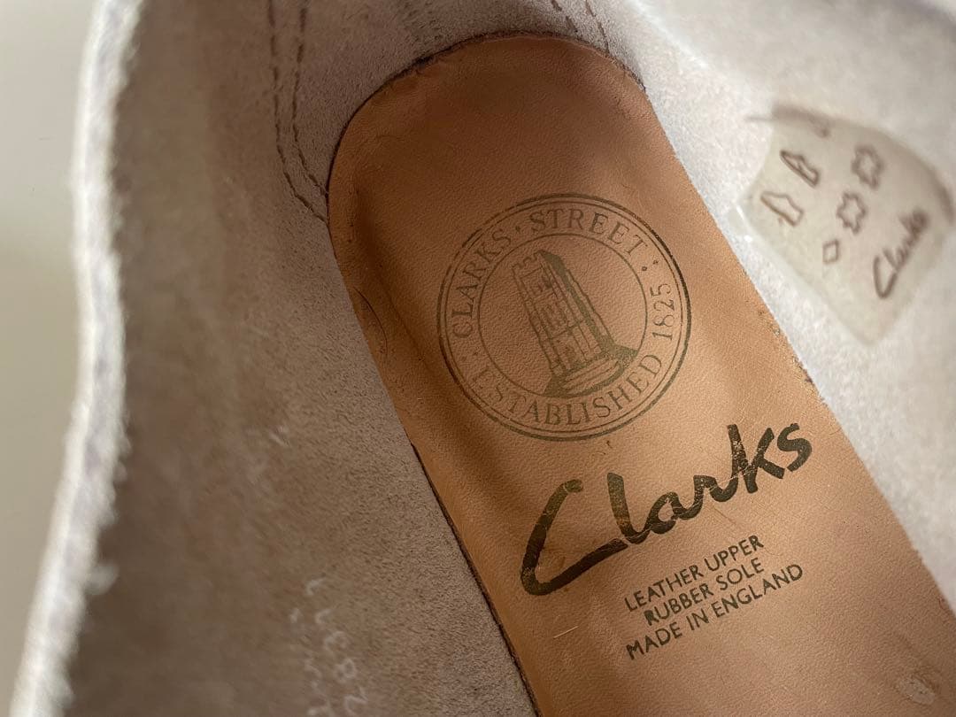 美品◎UK製 クラークス デザートトレック サンドスウェード US6 GB4◎