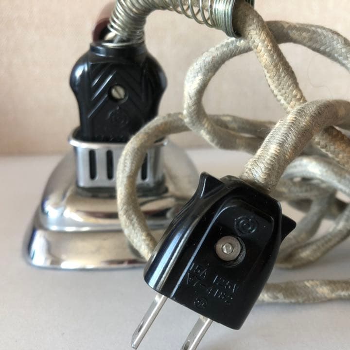 【レトロ アンティーク】アイロン プリモアイロン 木箱 アイロン台付 動作確認済