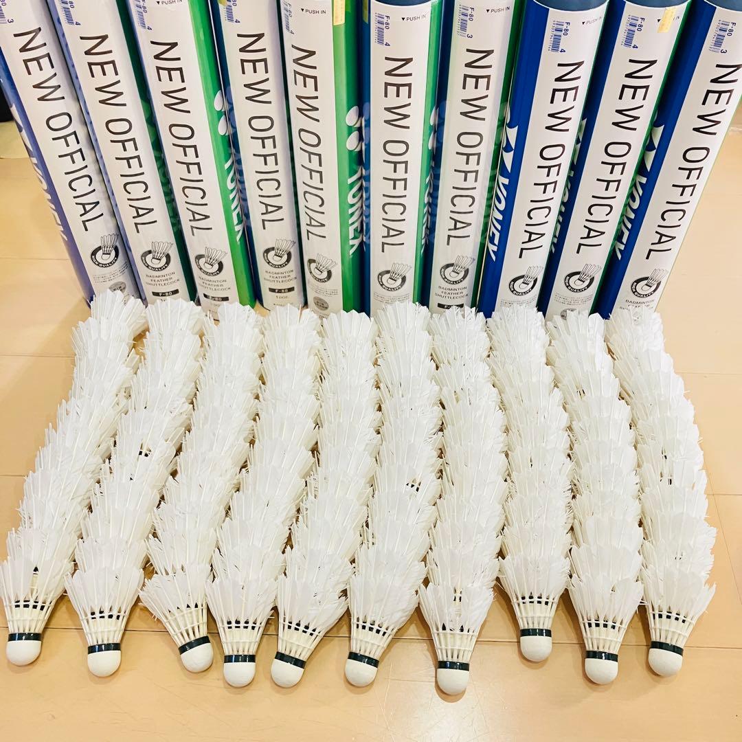 NEW OFFICIAL バドミントンシャトル 1箱　120球