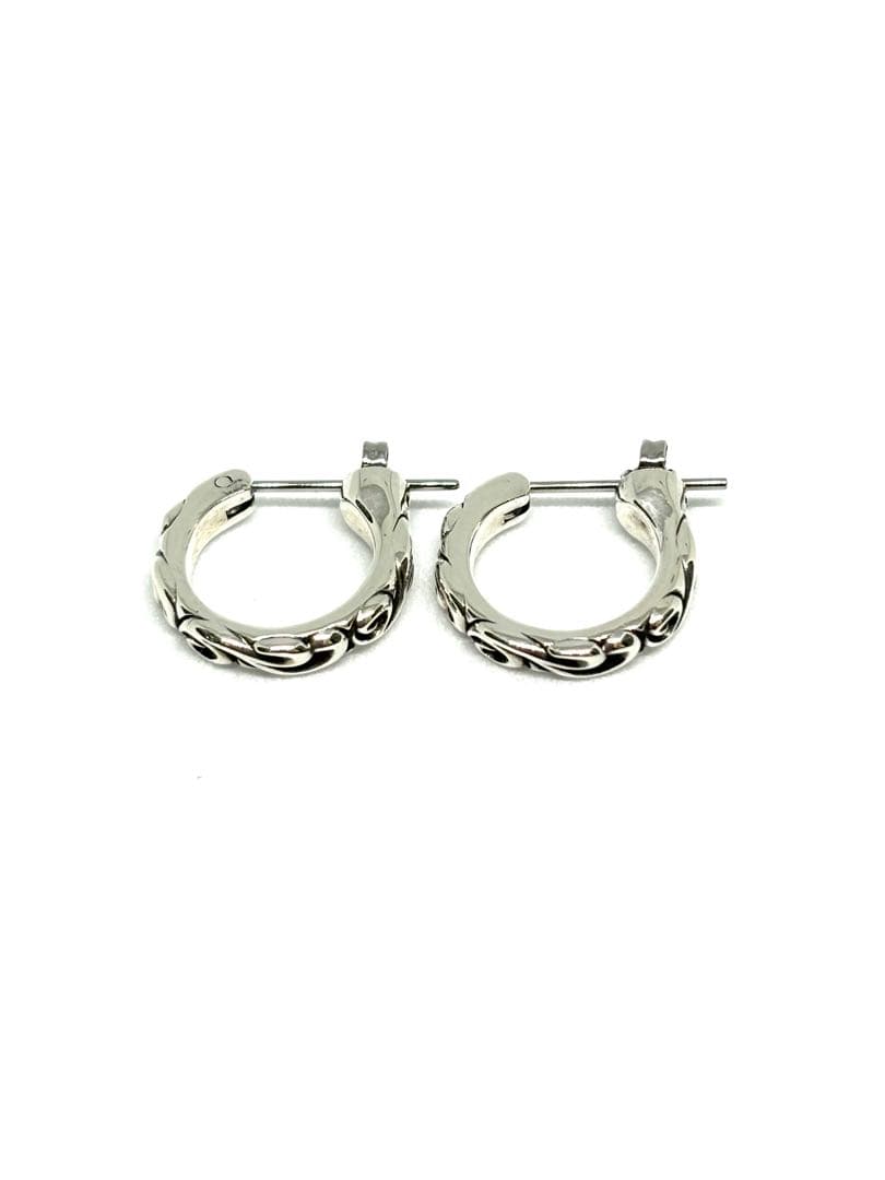 超美品 LH HOWL クロッシングピアス タテガミスクロール シルバー925