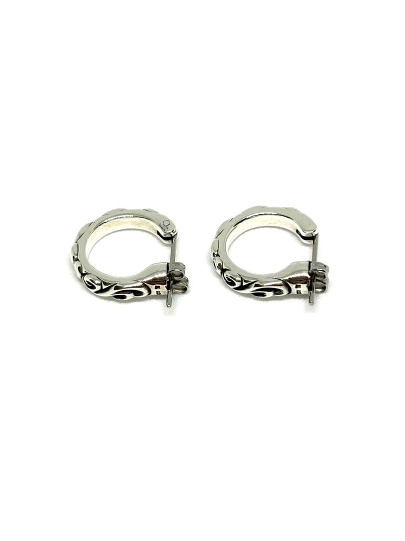 超美品 LH HOWL クロッシングピアス タテガミスクロール シルバー925