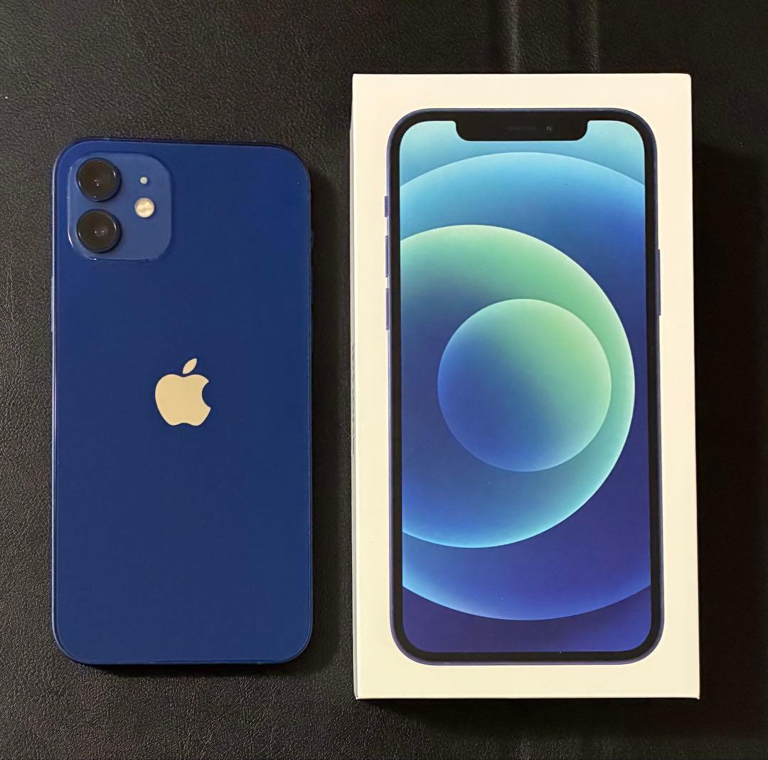 iPhone12 128GB ブルー SIMロックなし
