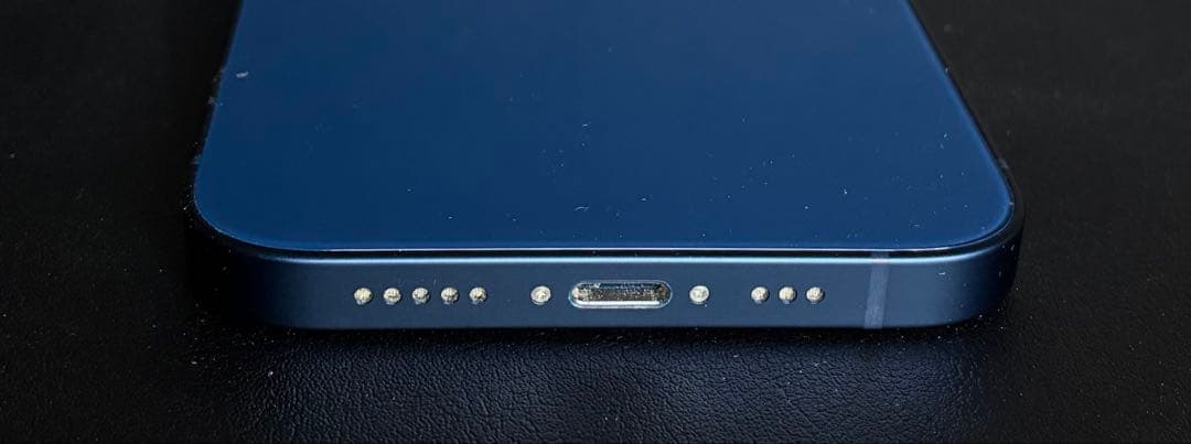 iPhone12 128GB ブルー SIMロックなし