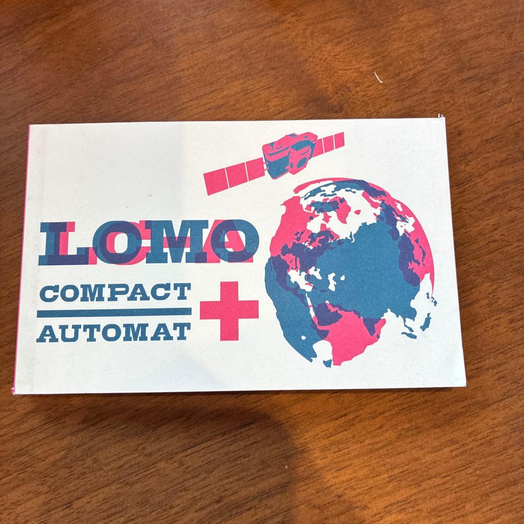 Lomo LC-A+ フィルムカメラ　木箱&フィルム&説明書有り