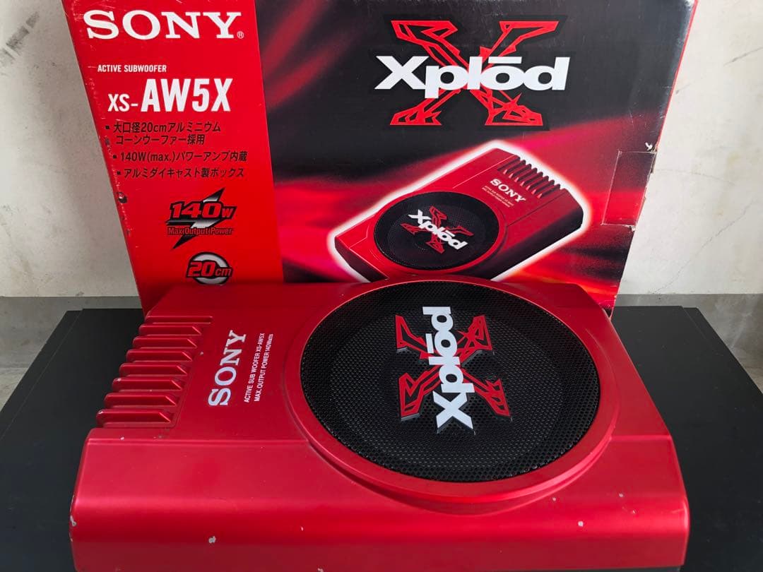 【希少】SONY XS-AW5X【パワードサブウーファー】