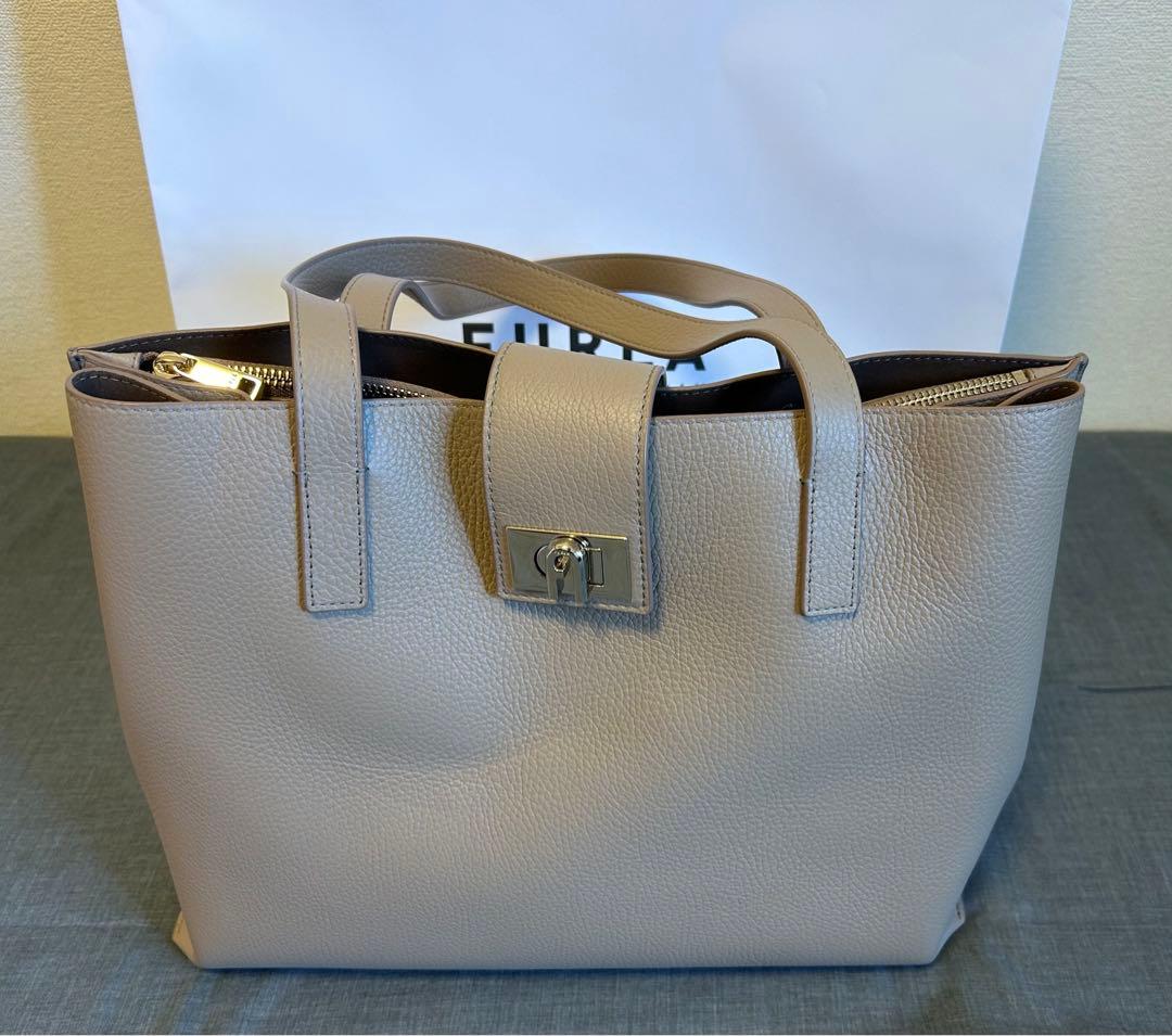 ma✴︎【新品未使用】FURLA 1927 トートバッグ L Greige