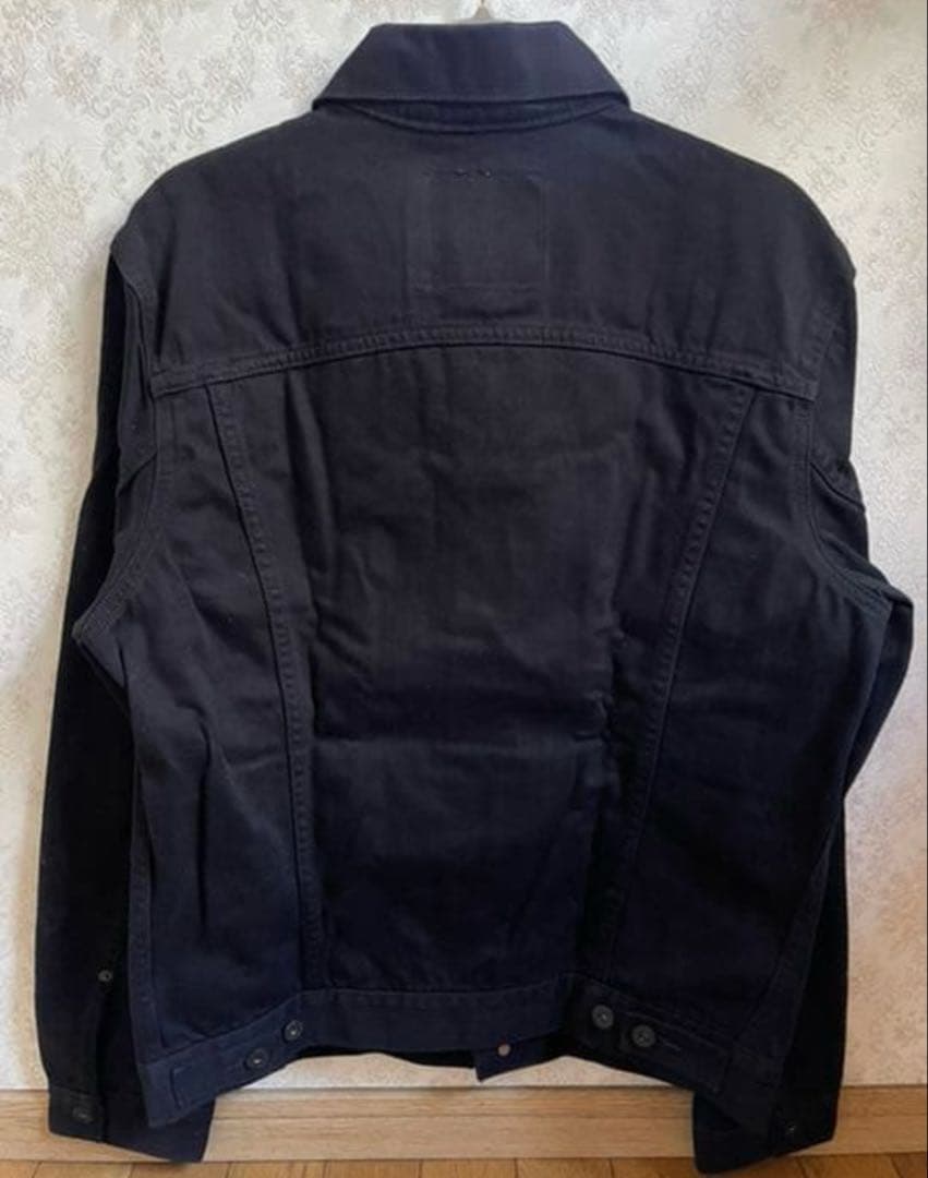 Levi'sリーバイス デニムジャケット黒色 短丈極美品