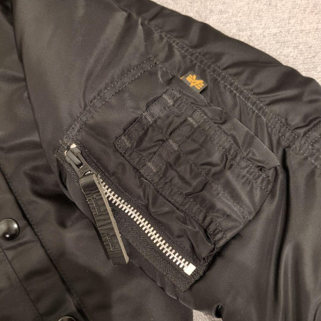 Alpha Industries ミリタリージャケット n3b ブラック　美品