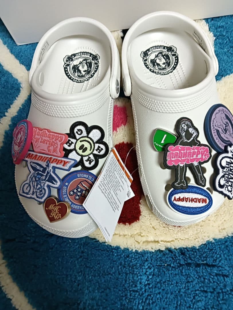 24cm ヒステリックグラマー madhappy crocs ホワイト