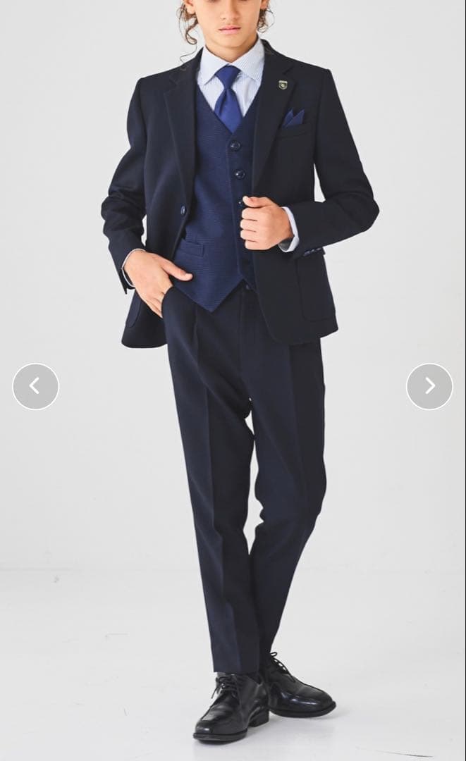 CHOPIN（ショパン）ベスト付きスリーピース　スーツセット　卒業式　150