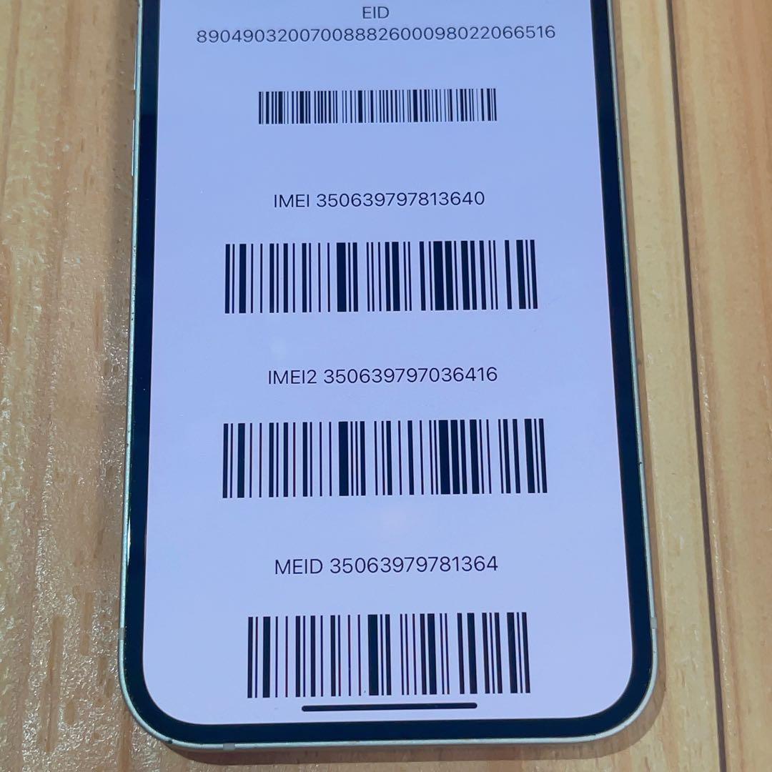 SIMフリー 本体 iPhone 13 128 GB ホワイト 600 電池新品