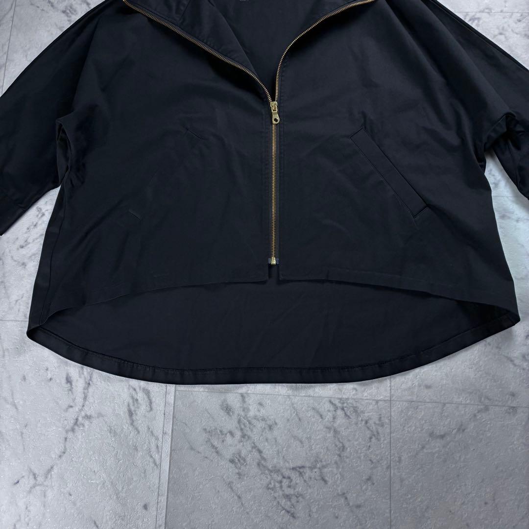 eriko yamaguchi マトウ ブルゾン コットン チノ ブラック M