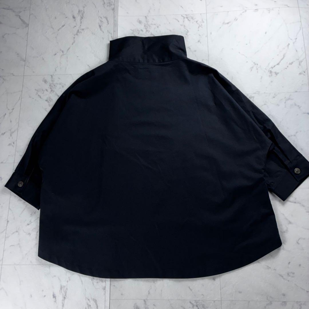 eriko yamaguchi マトウ ブルゾン コットン チノ ブラック M