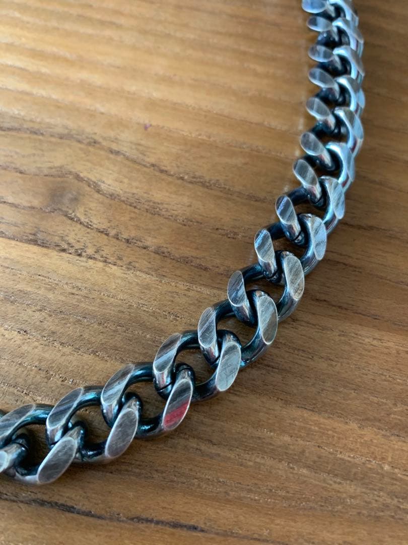 NANAさま専用 銀厚ウォレットチェーン 50cm×2本 ナスカン&Sカン