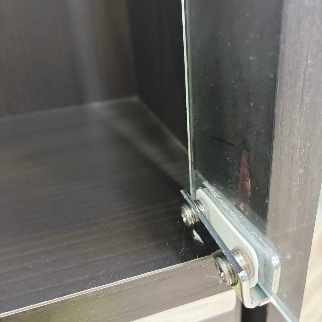 ②大阪府 神戸市 配達料無料！◇不二貿易◇ガラスコレクションケース◇ハイタイプ