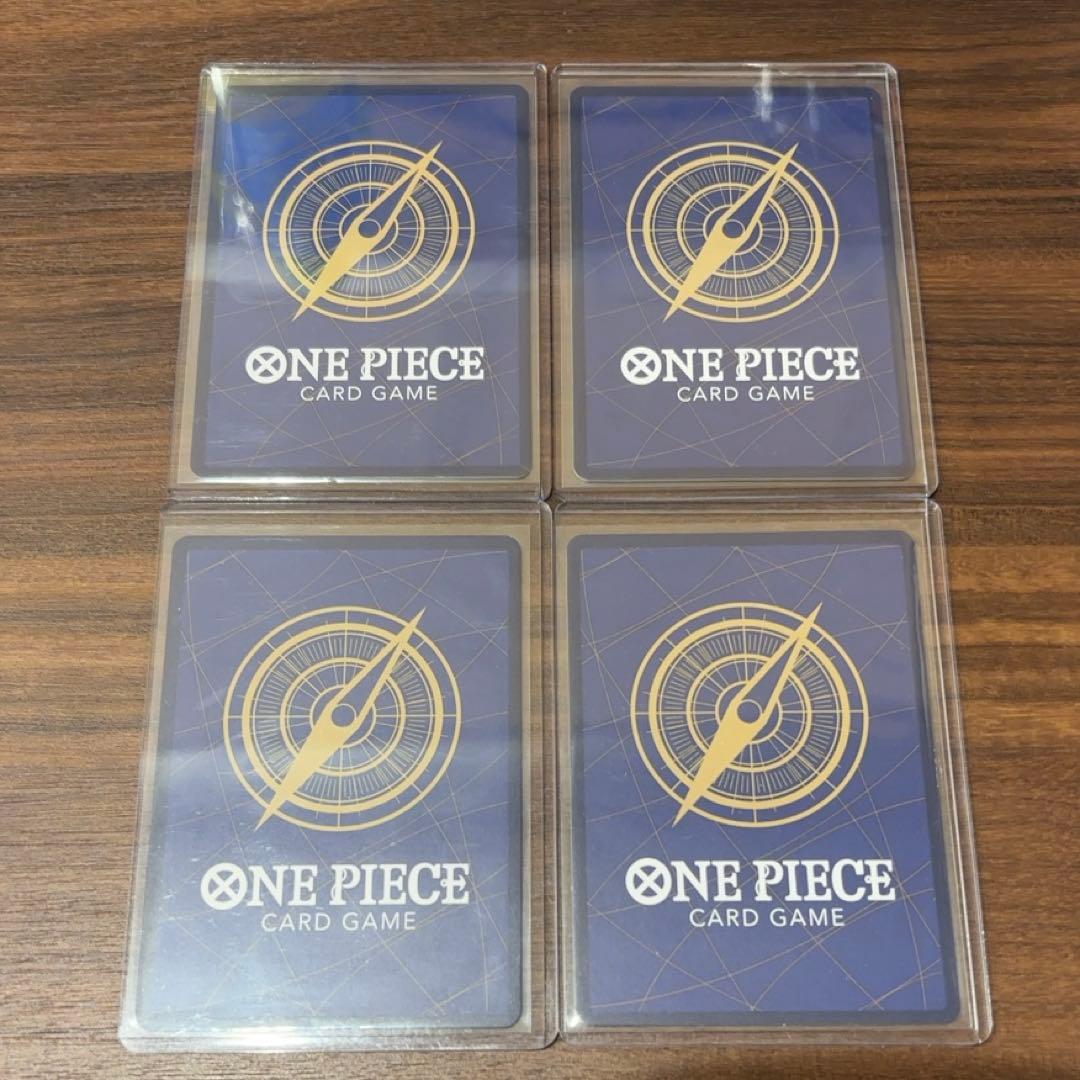 4枚set◆ワンピースマガジン 20号付録 モンキー・D・ルフィ プロモ