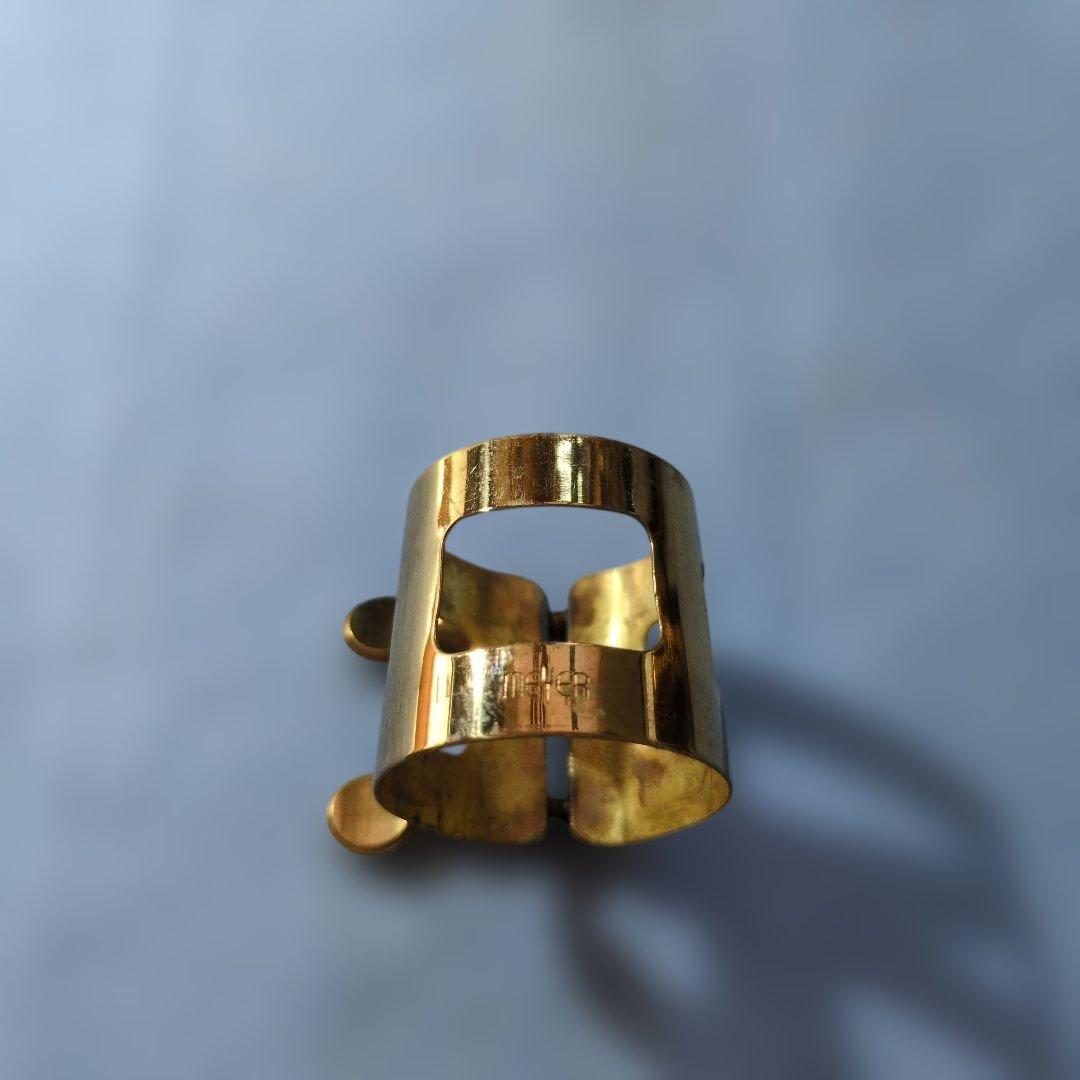 アルトサックスHR　メイヤーヴィンテージリガチャー＆キャップ