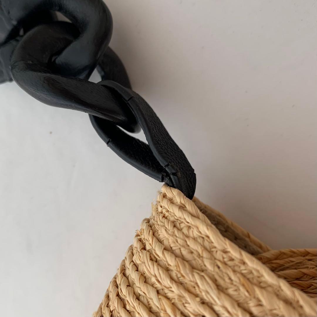 HELEN KAMINSKI ヘレンカミンスキー ラフィア ショルダーバッグ