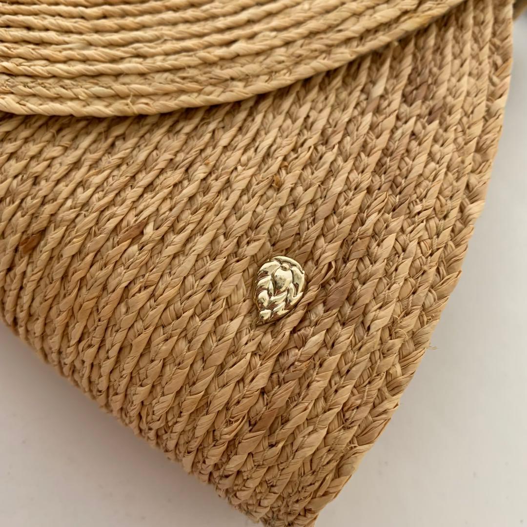 HELEN KAMINSKI ヘレンカミンスキー ラフィア ショルダーバッグ