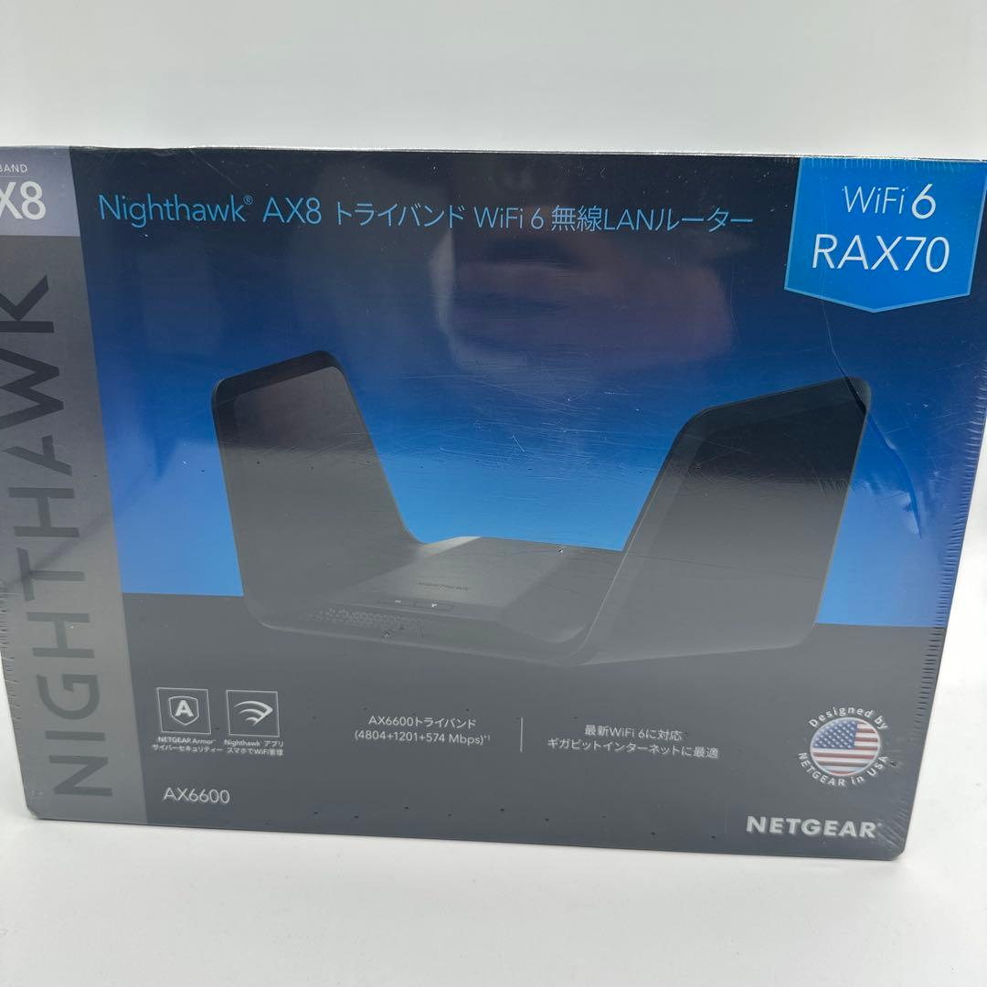 ネットギア WiFi ルーター 無線LAN WiFi6 11ax AX6600