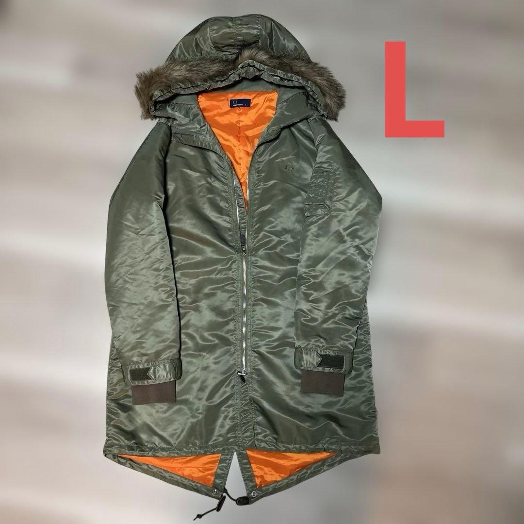 Fred Perry フレッドペリー モッズコート オリーブ　L