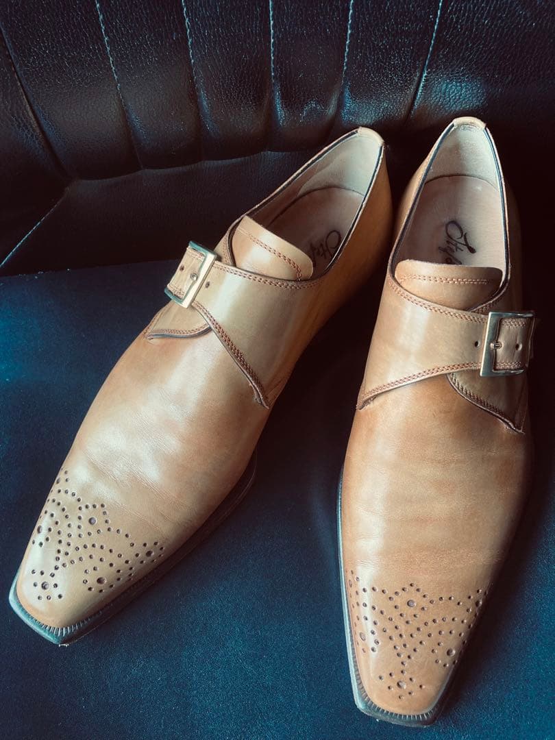 【期間限定】美品 ステファノ・ブランキーニ イタリア製 モンク パティーヌ