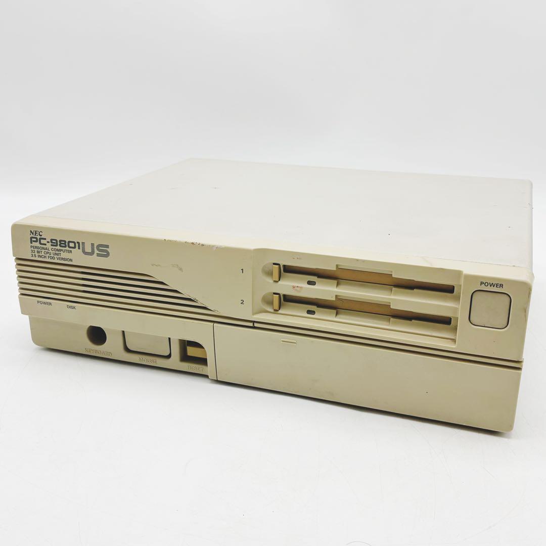 激レア✨NEC レトロPC PC−9801US 通電ok