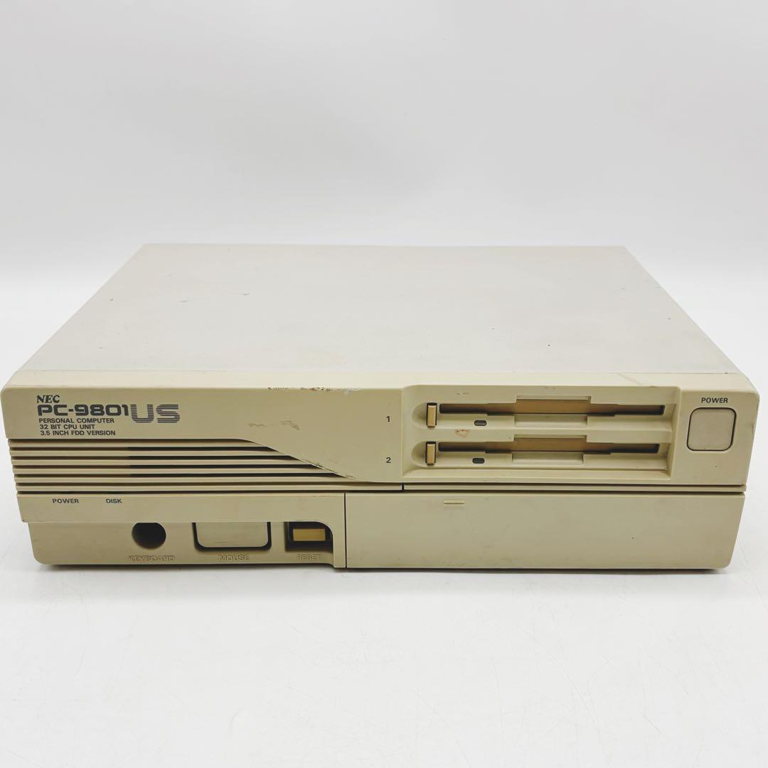 激レア✨NEC レトロPC PC−9801US 通電ok