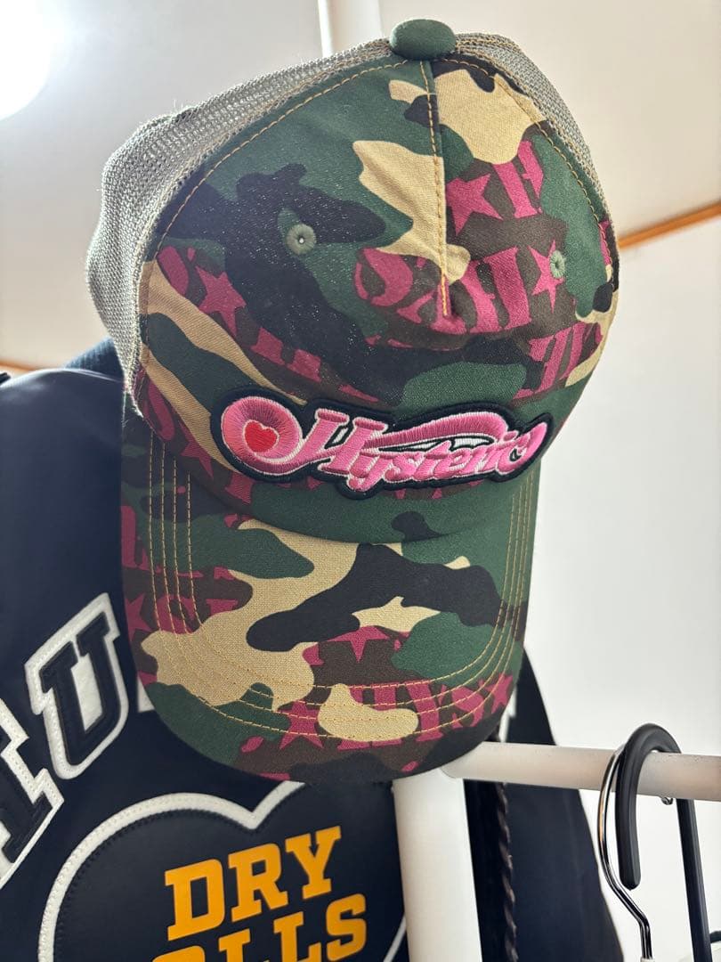 美品 Hysteric Glamour 迷彩キャップ