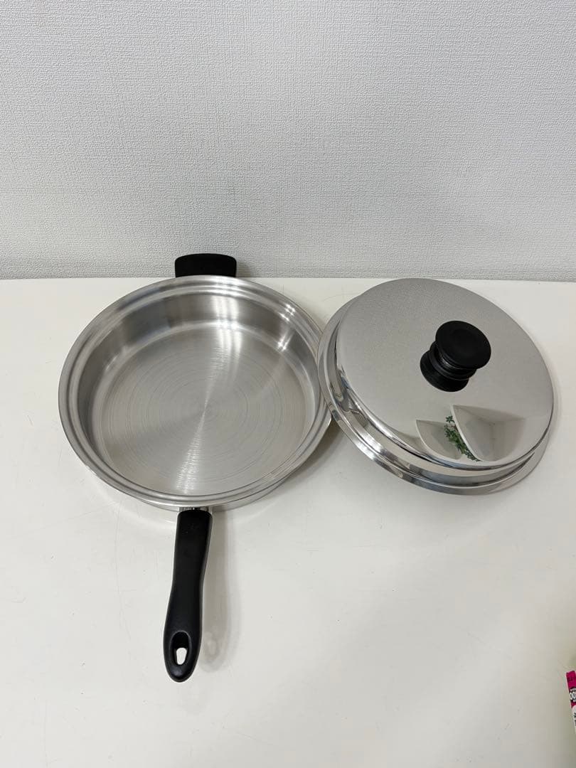 美品　アムウェイ　大フライパン