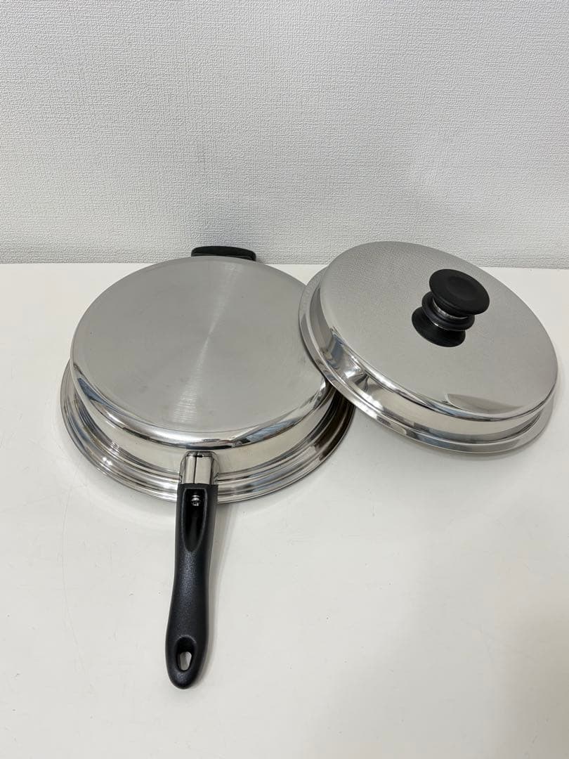 美品　アムウェイ　大フライパン