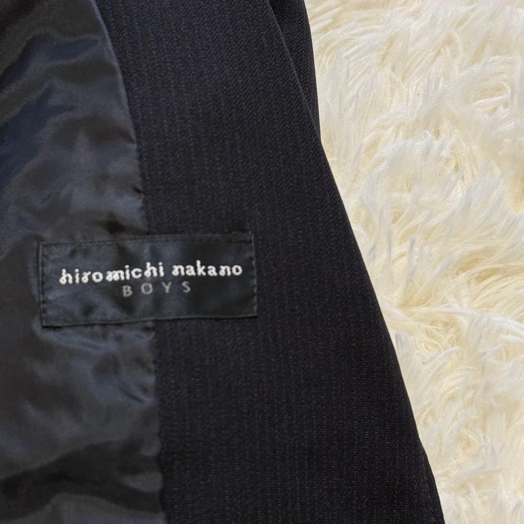 ヒロミチナカノ★男の子スーツ160㎝ 卒業式 入学式　フォーマル　6点　ブラック