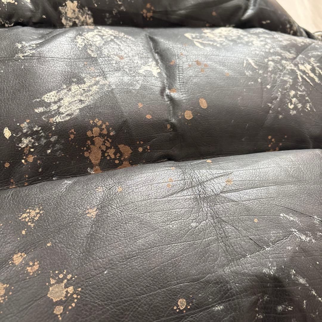 [初期] L.G.B. LEATHER DOWN VEST SIZE2