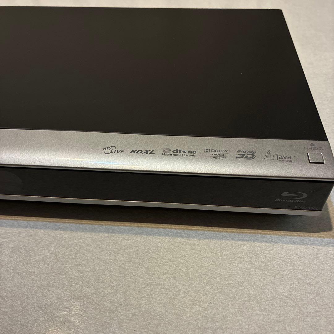 シャープ　ブルーレイレコーダー　ＢＤ－ＳＰ１０００　スカパーチューナー内蔵