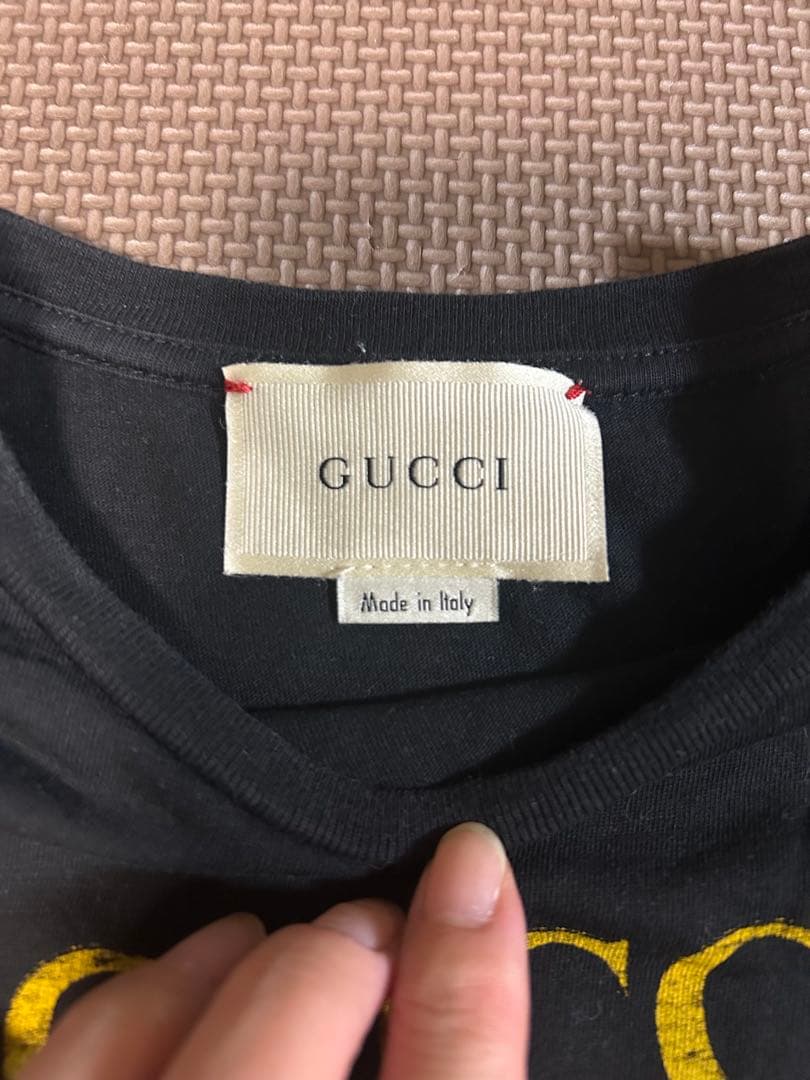 GUCCI キッズ Tシャツ サイズ8 ブラック