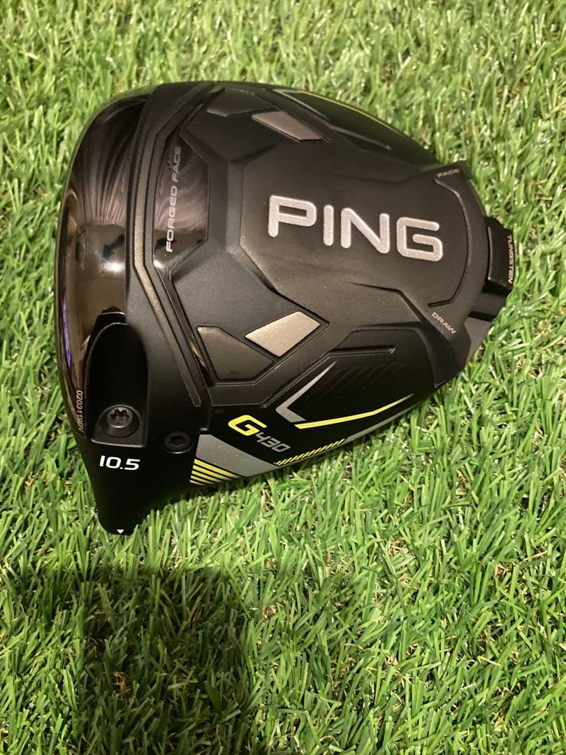 希少レフティ PING G430LSTドライバー 10.5°ヘッドのみ