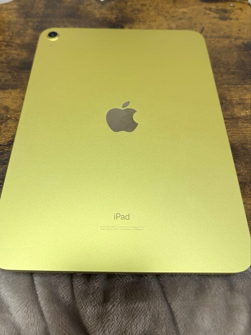 iPad 第10世代（64GB）イエロー　ジャンク