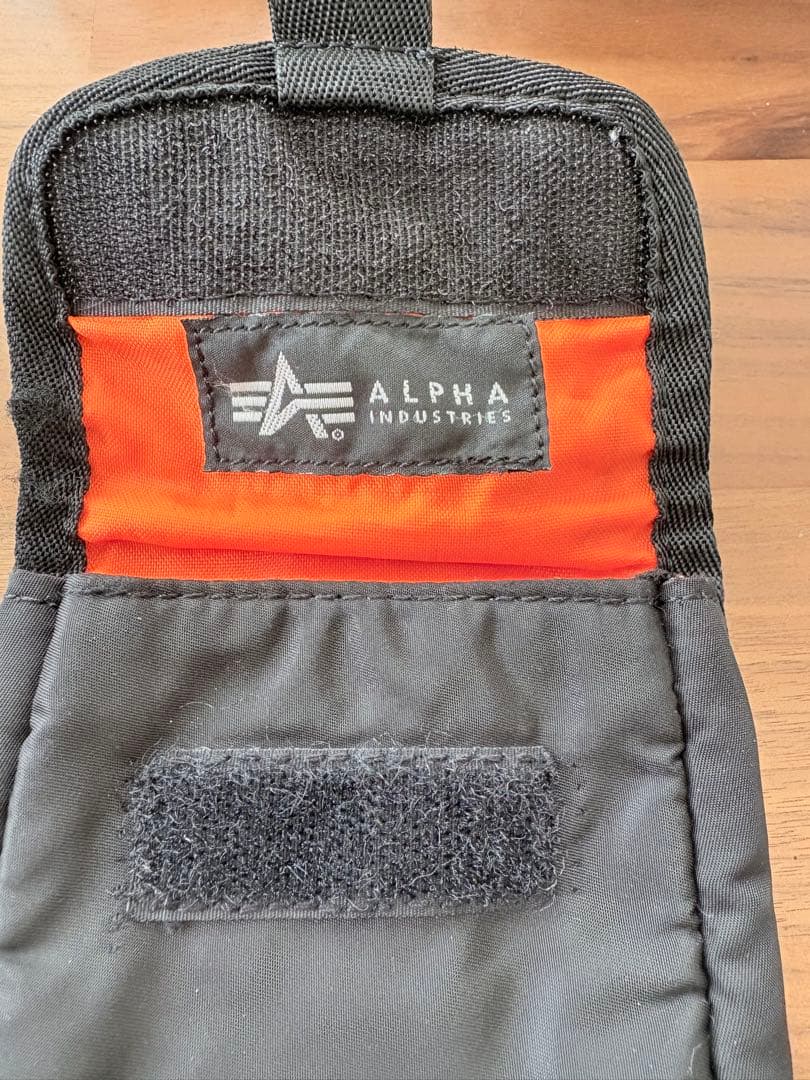 Alpha Industries ミニヘルメットバッグ&ポーチセット