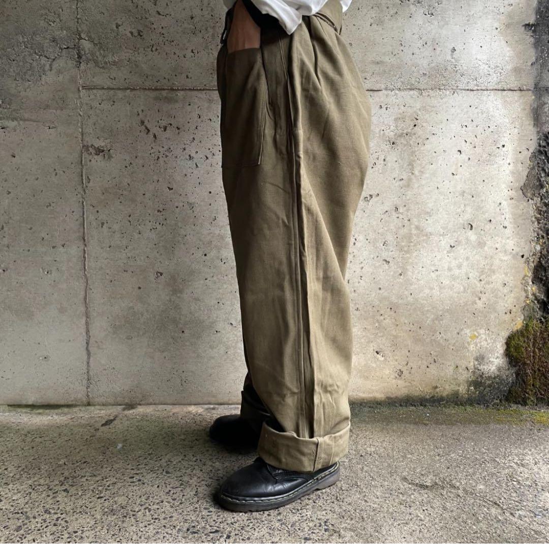 ヴィンテージ　フランス軍 M-38 モーターサイクル パンツ 前期