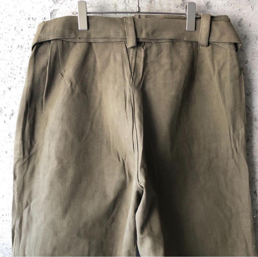 ヴィンテージ　フランス軍 M-38 モーターサイクル パンツ 前期