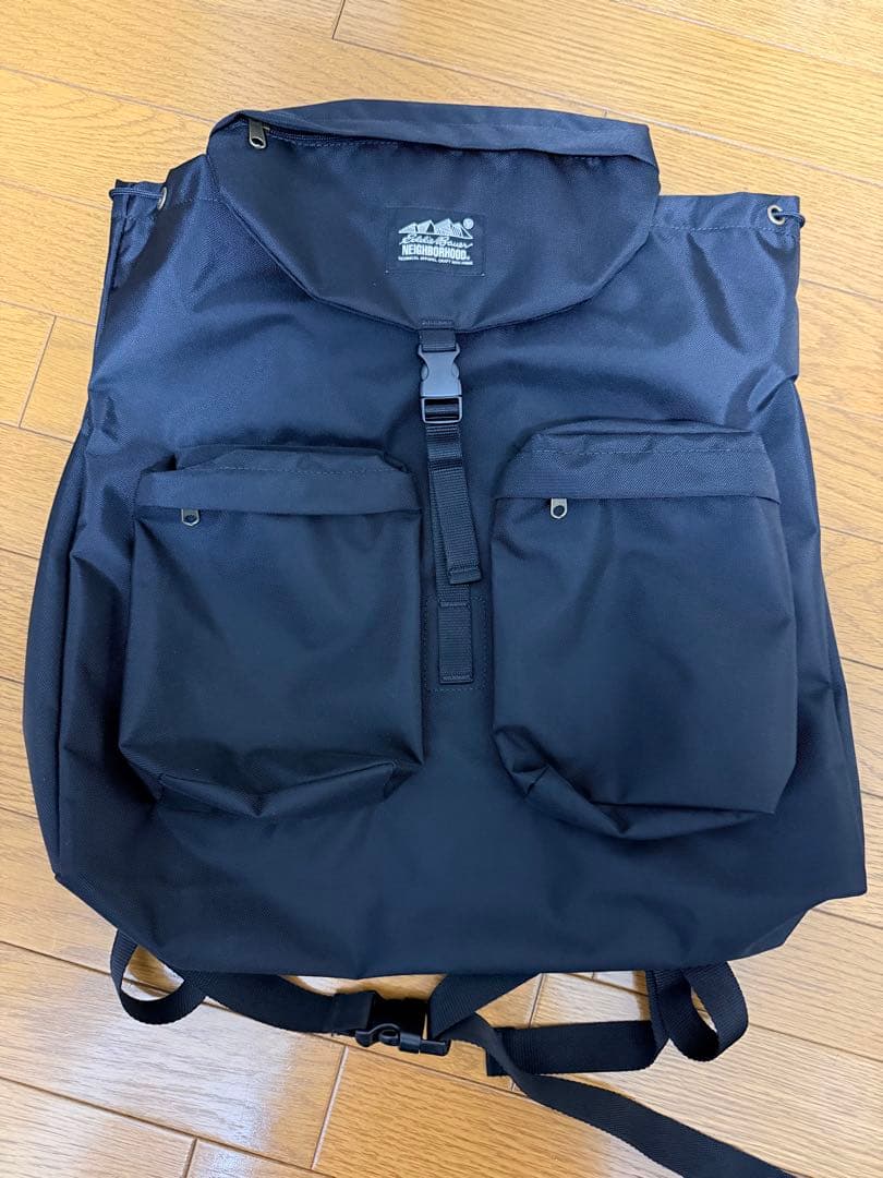 neighborhood EDDIE BAUER バックパック ブラック