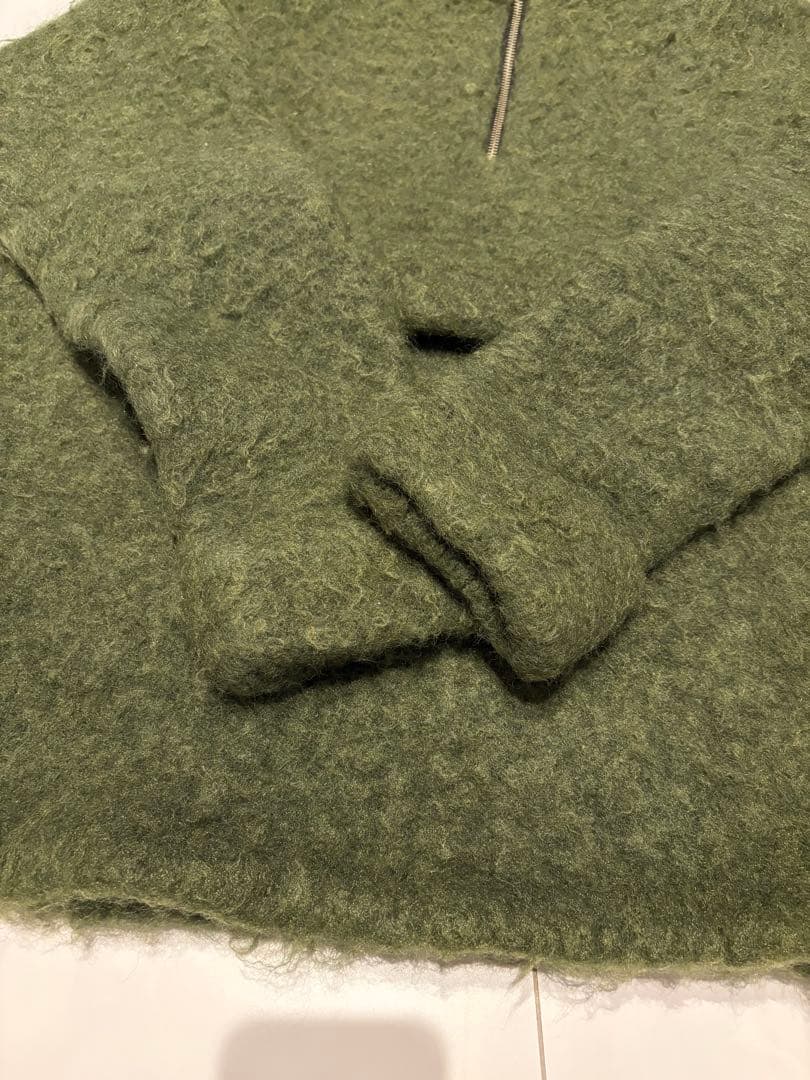 KAPITAL モヘア ハーフジップ アノラックジャケット