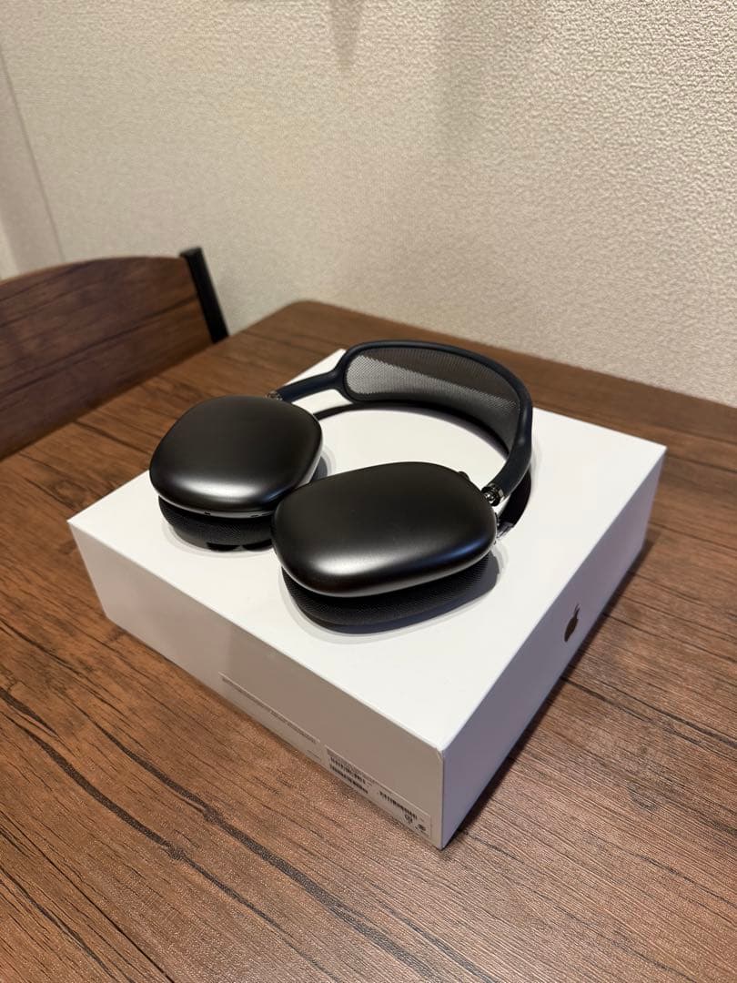 ブラック ワイヤレスヘッドフォン 本体