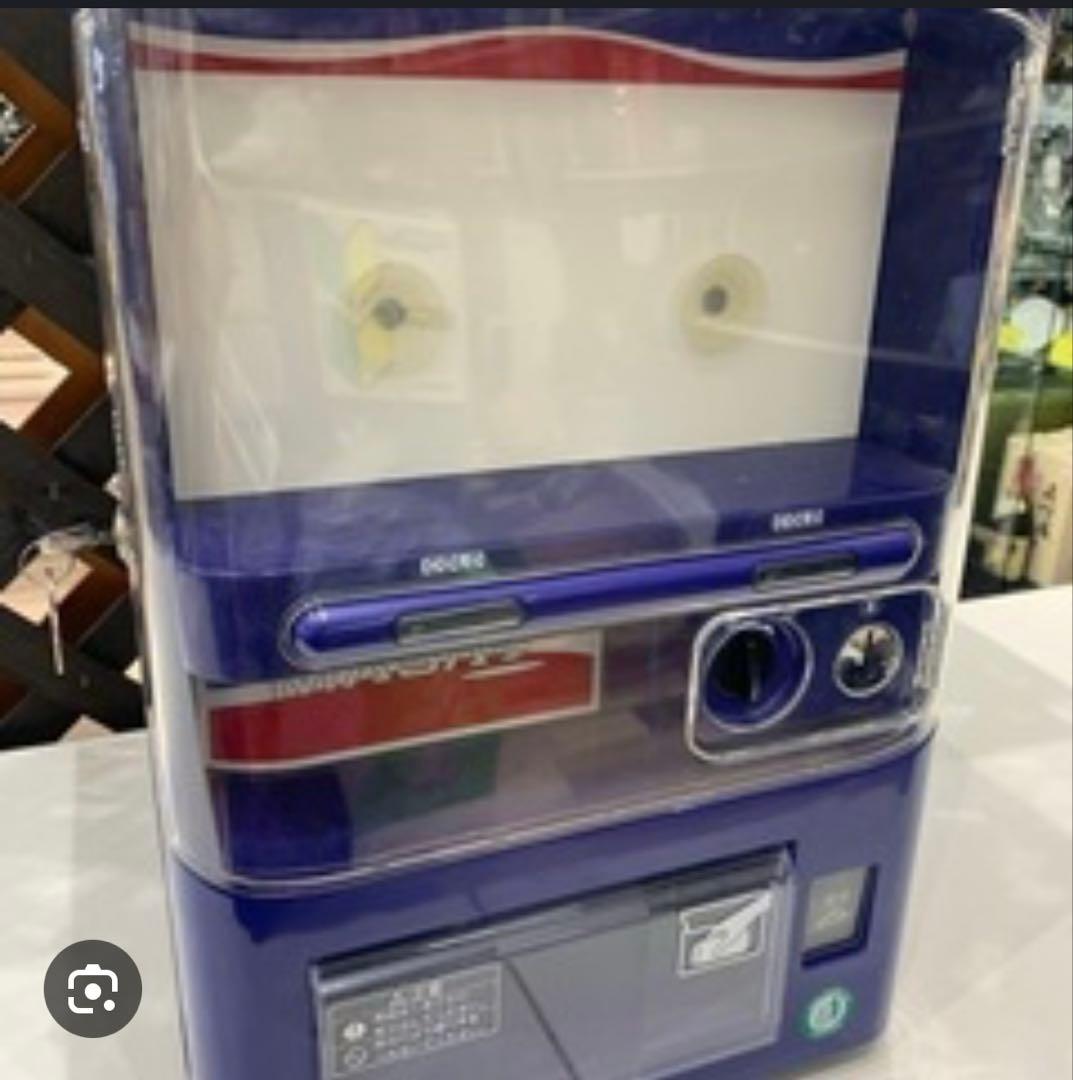 【動作品／廃盤】PEPSI 卓上自動販売機型 冷蔵庫 MS-016