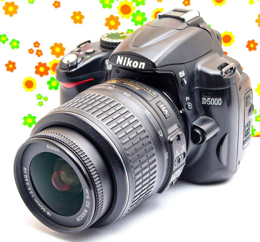 美品 Nikon D5000☆高画質☆動画撮影☆スマホに送れる☆デジタル一眼レフ