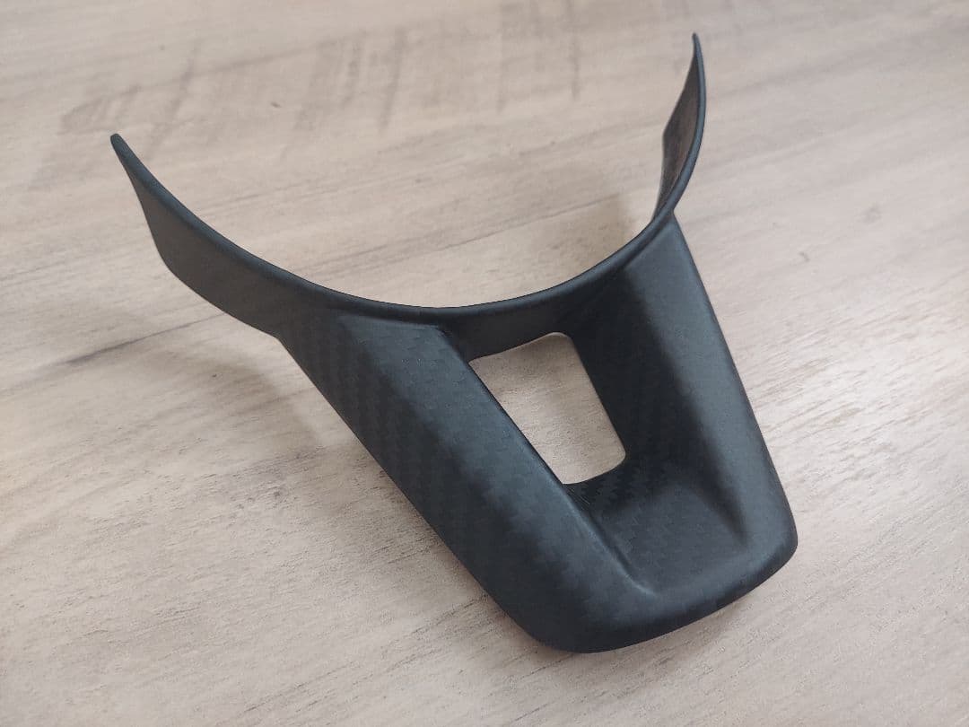 アクシスパーツ　NDロードスター　ステアリングカバー　艶消し　左スイッチあり