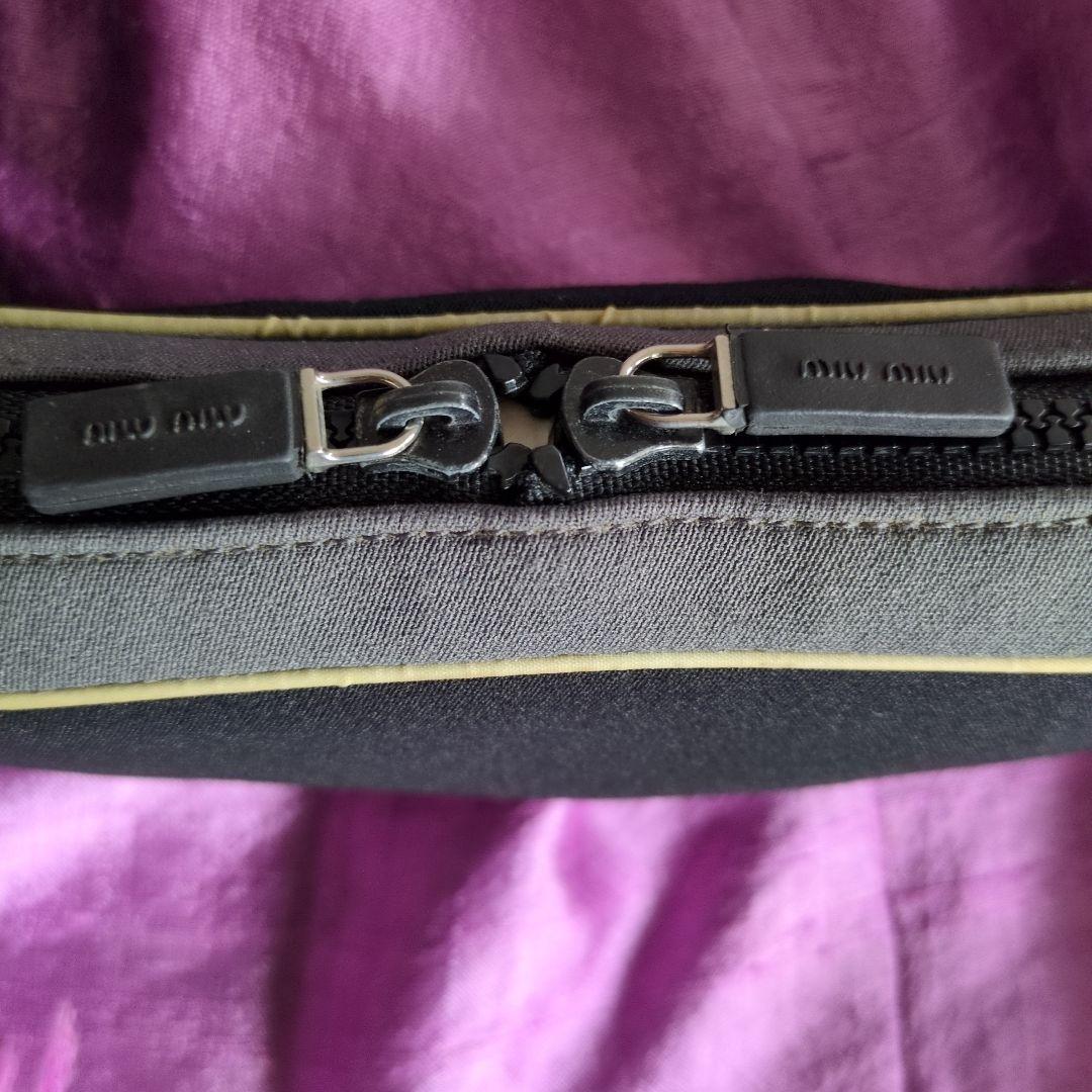 ❤️miu miu ミュウミュウ❤️ ウエストポーチ ブラック