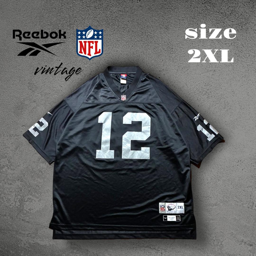 Reebok NFL レイダース 12 ステイブラー 復刻ジャージ 76年モデル